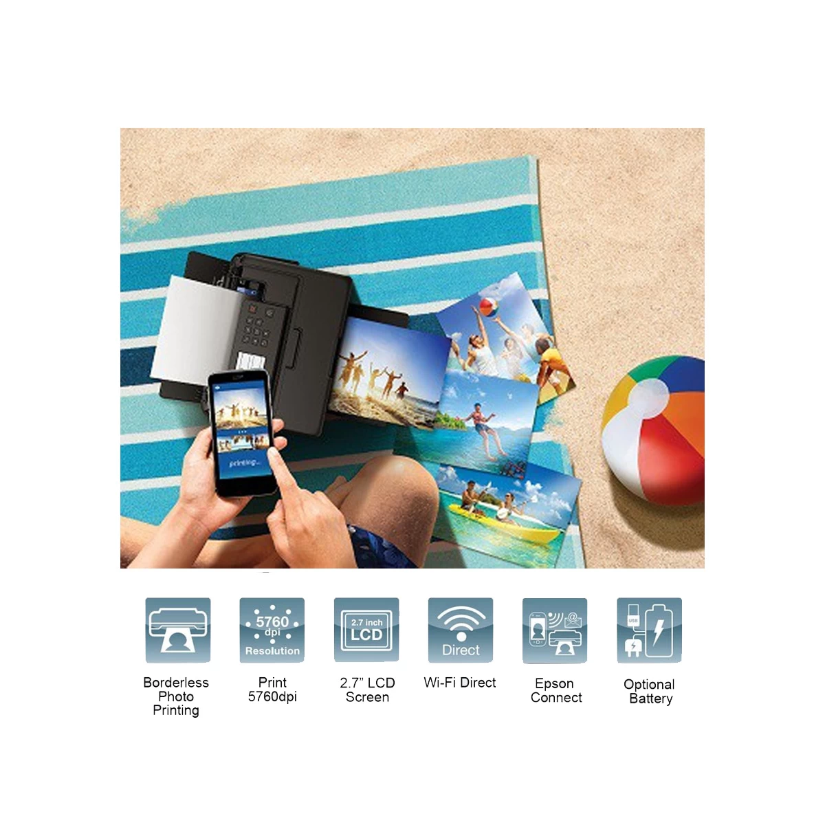 Epson PictureMate PM-520 Ink Printer specifications