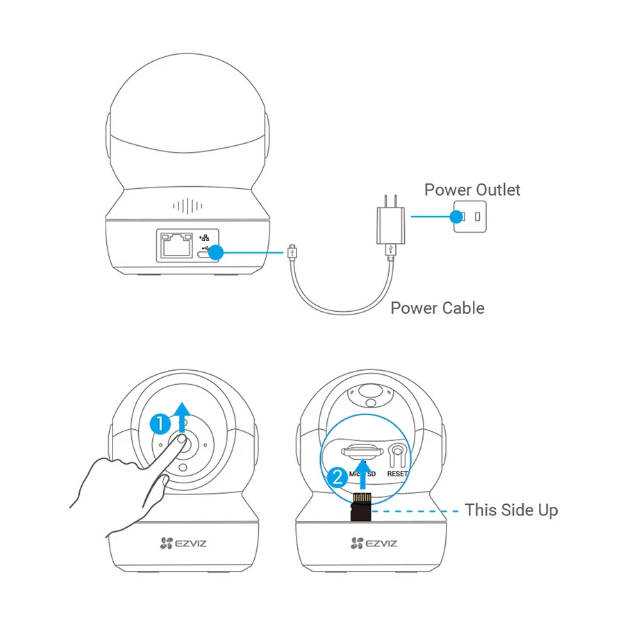 EZVIZ CS-H6C Wireless / Wi-Fi Camera