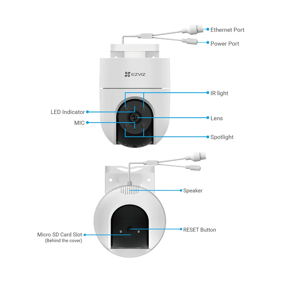 EZVIZ CS-H8C Wireless / Wi-Fi Camera Price in BD