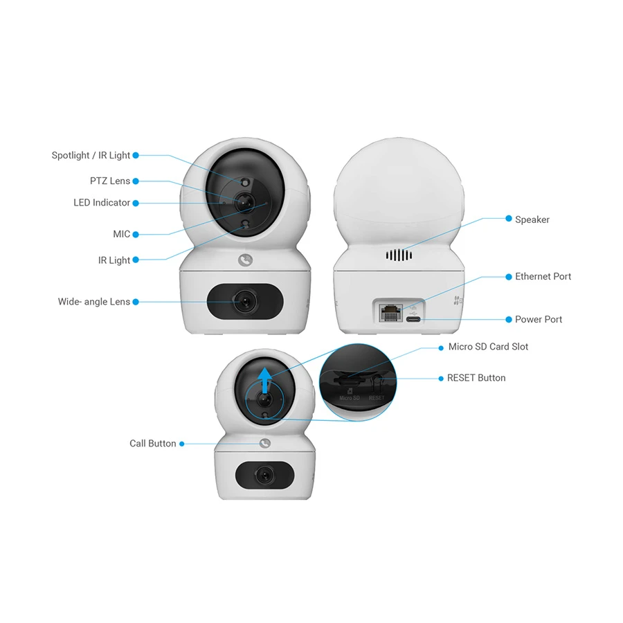 Ezviz EZVIZ H7c Dual Wireless / Wi-Fi Camera Best Price