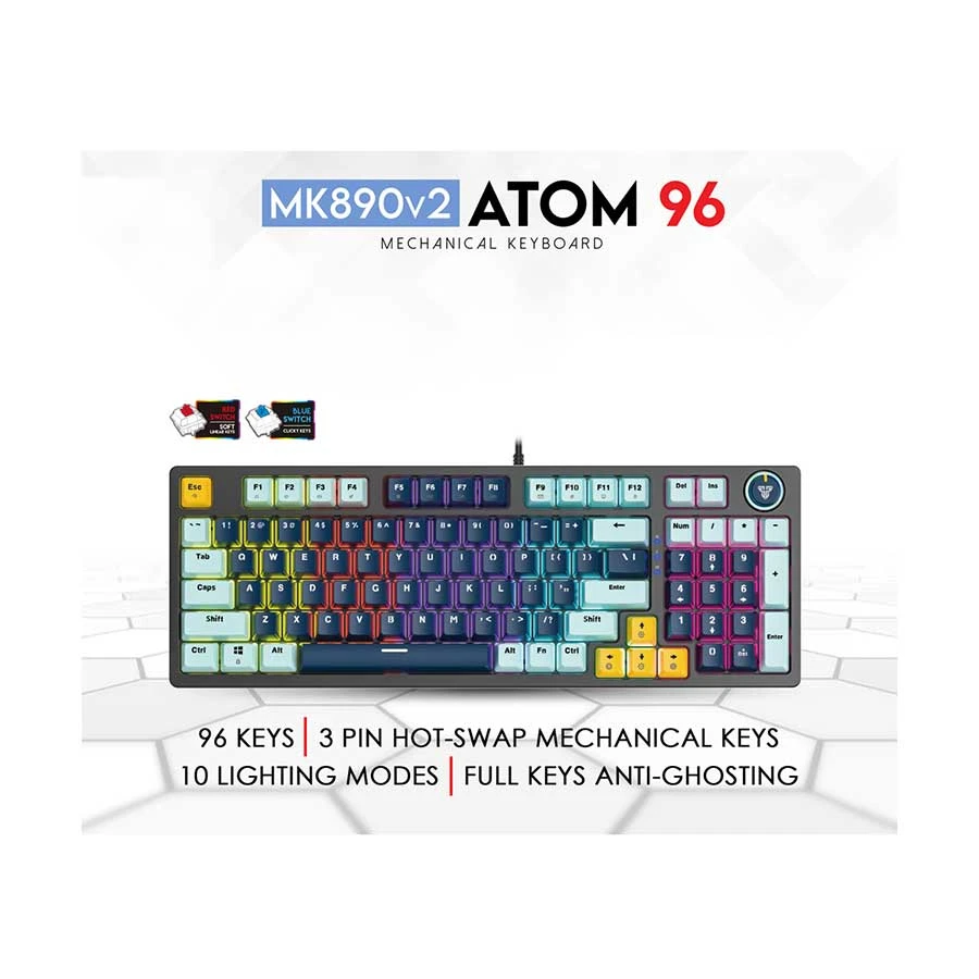 Fantech Atom96 MK890v2 Keyboard Price in BD