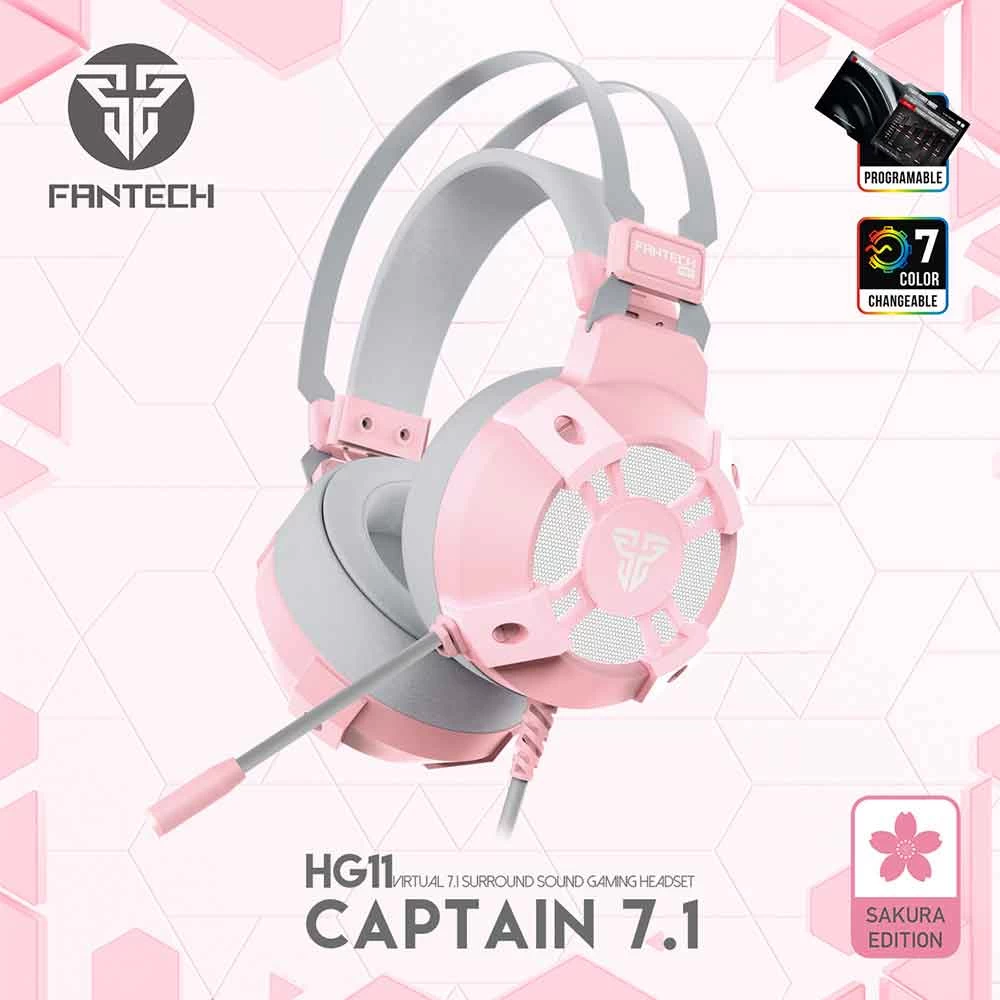 Fantech HG11 Captain Sakura Edition Headphone Price in Bangladesh