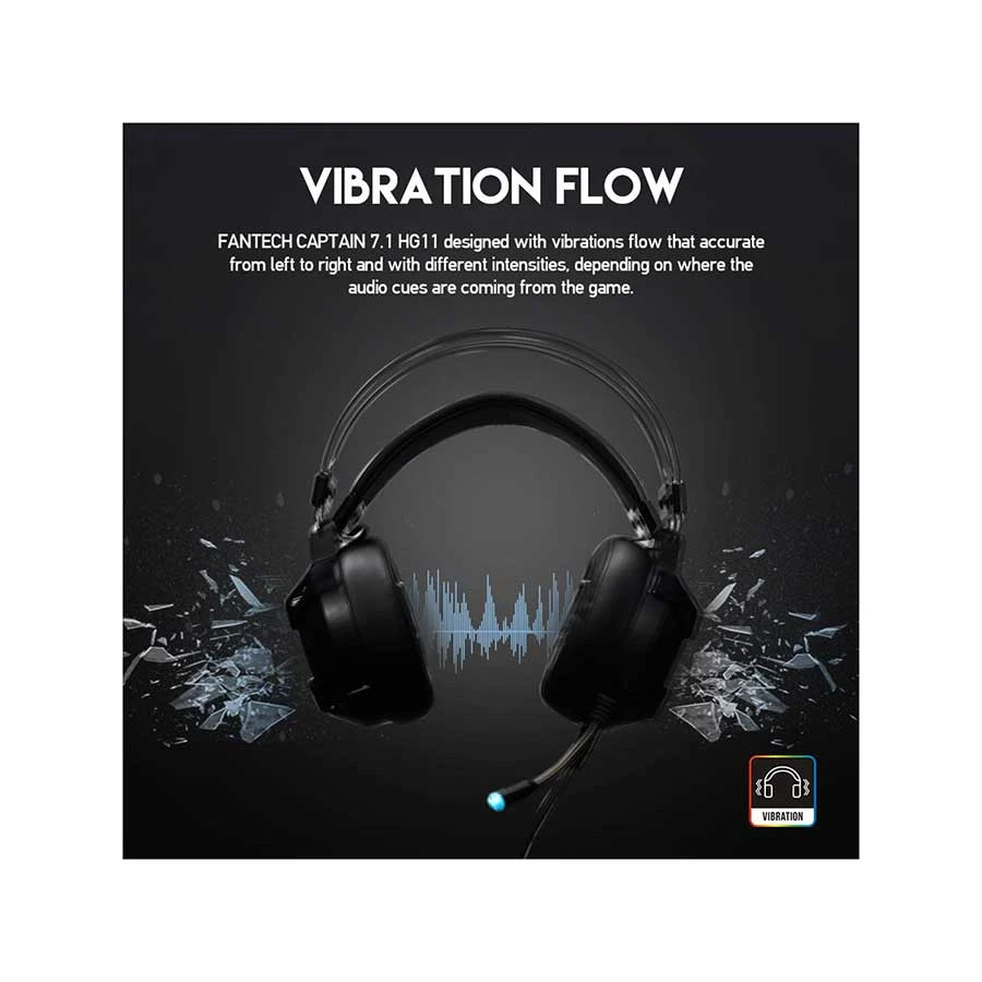 Fantech HG11 Pro Captain 7.1 Headphone in BD