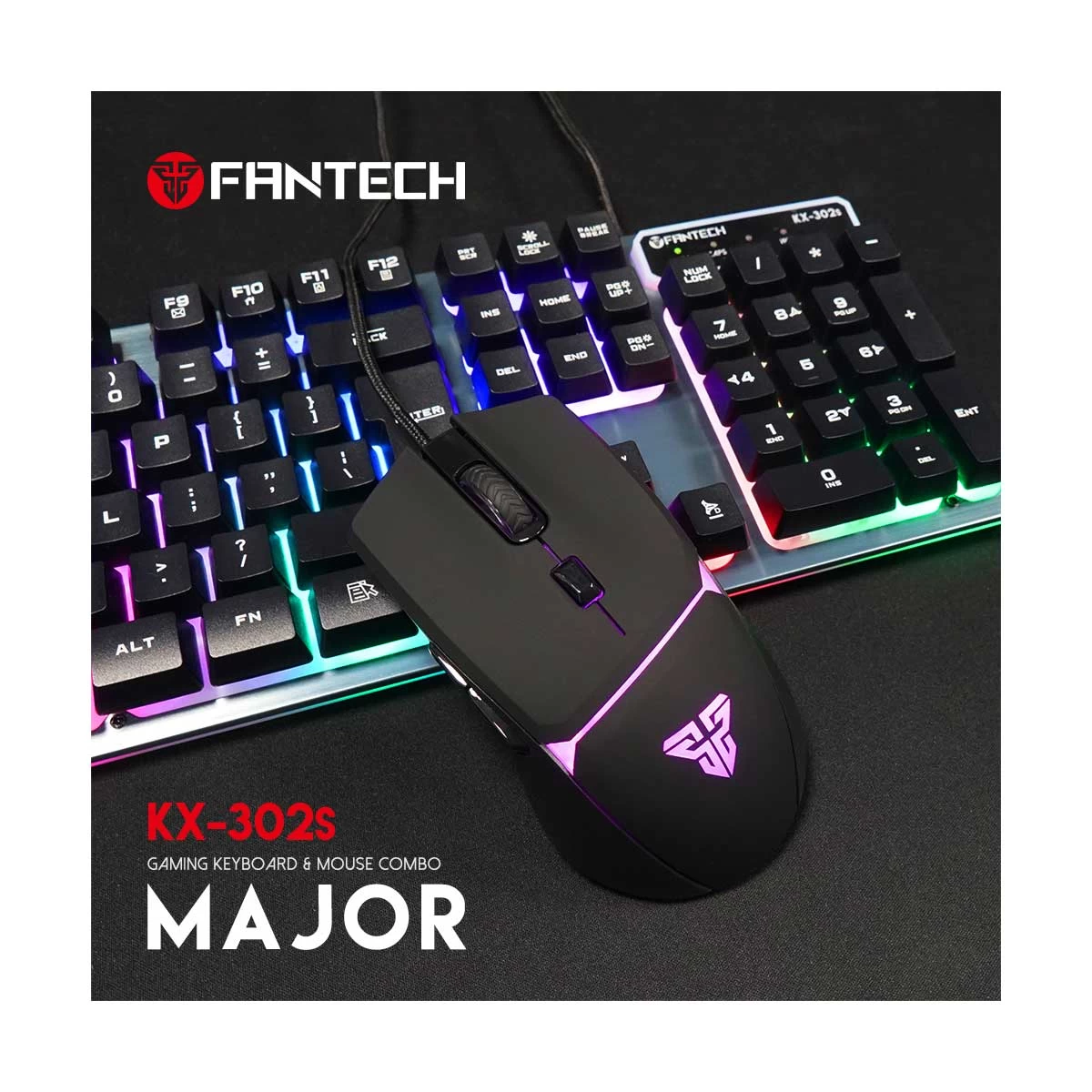 Fantech KX-302s MAJOR Keyboard and Mouse Combo Best Price
