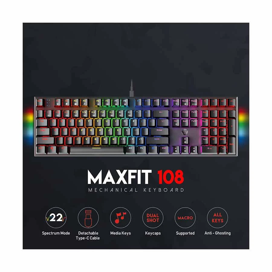 Fantech MAXFIT108 MK855 Keyboard in BD