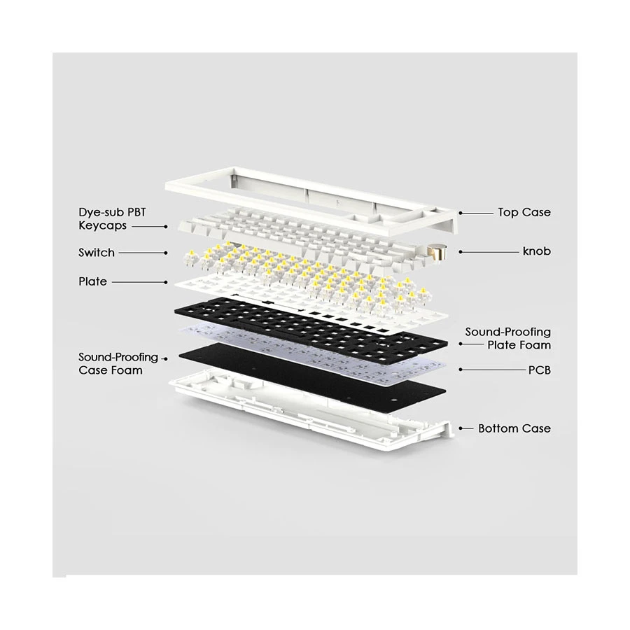 Fantech MAXFIT67 MK858 Keyboard specifications
