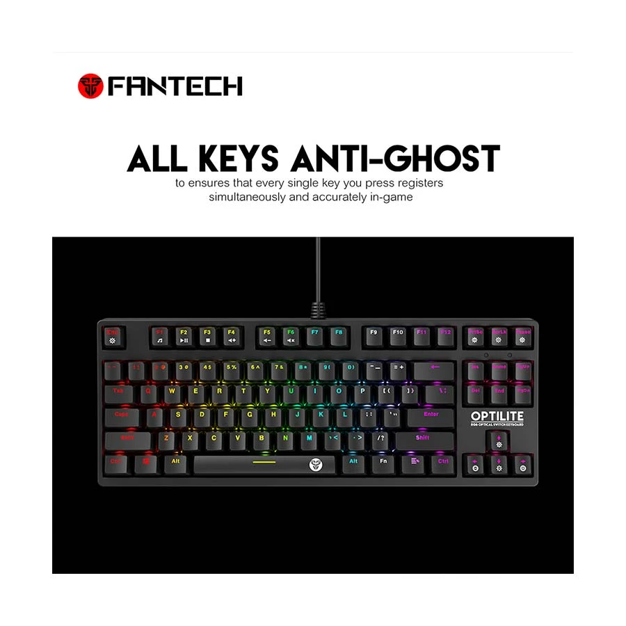 Fantech MK872 Optilite RGB Keyboard specifications