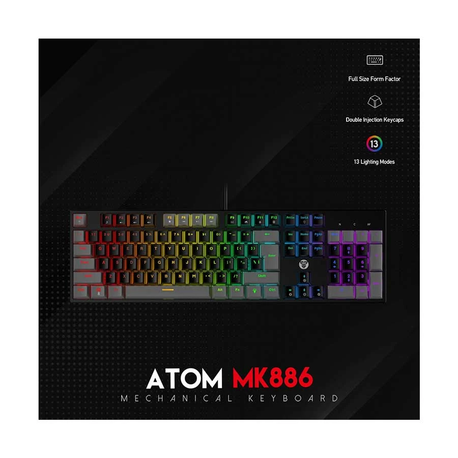 Fantech MK886 ATOM RGB Keyboard Price in Bangladesh