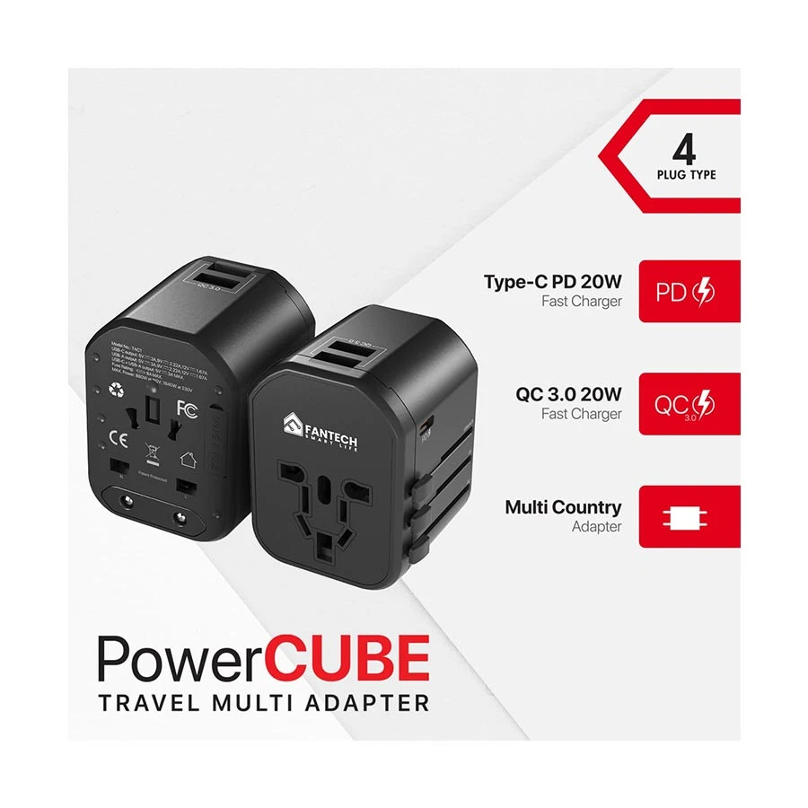 Fantech Power Cube TAC1 Wall Charger Price in Bangladesh