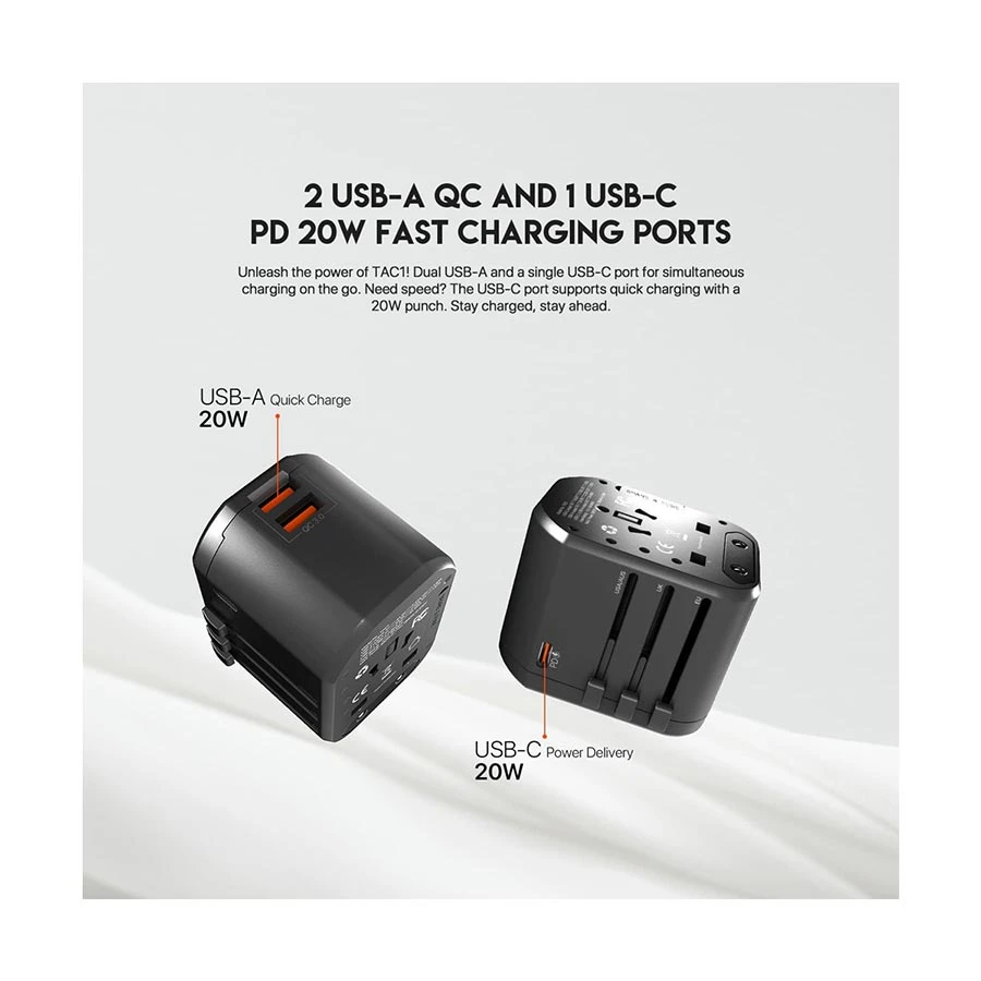 Fantech Power Cube TAC1 Wall Charger specifications