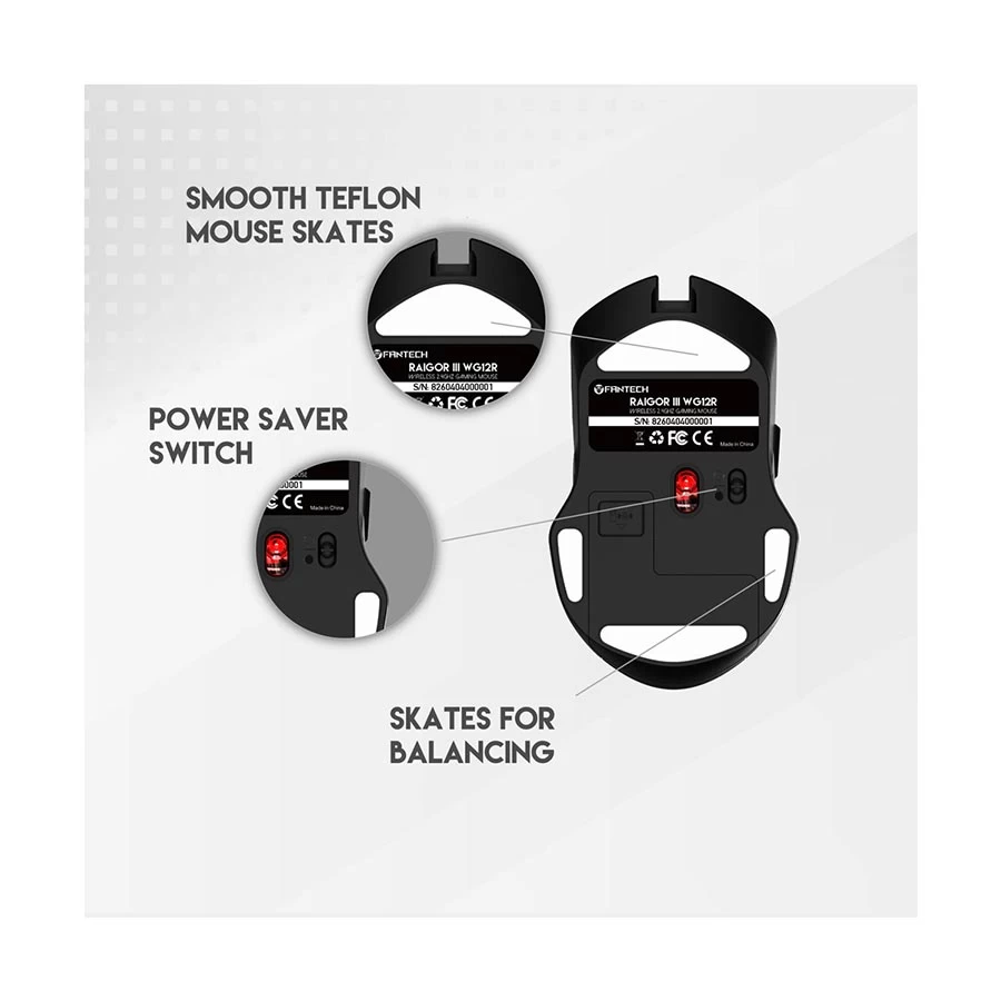 Fantech Raigor III WG12R Mouse in BD