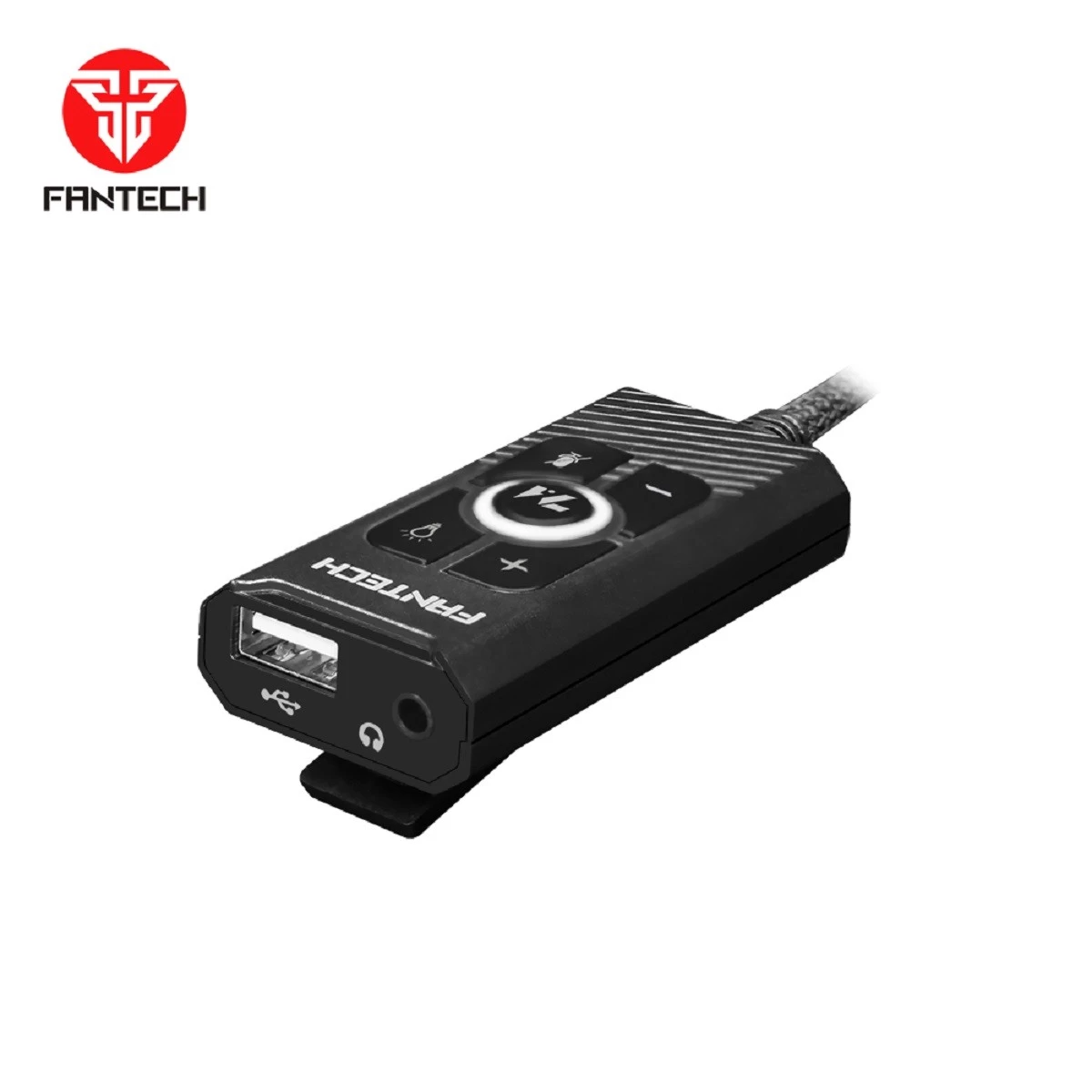Fantech USB Male to USB & 3.5mm Female USB Converter Price in BD