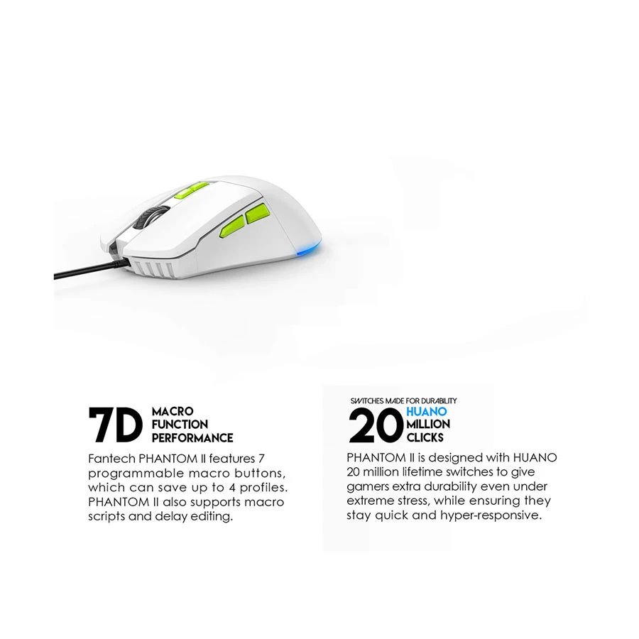Fantech VX6 Phantom II Mouse specifications