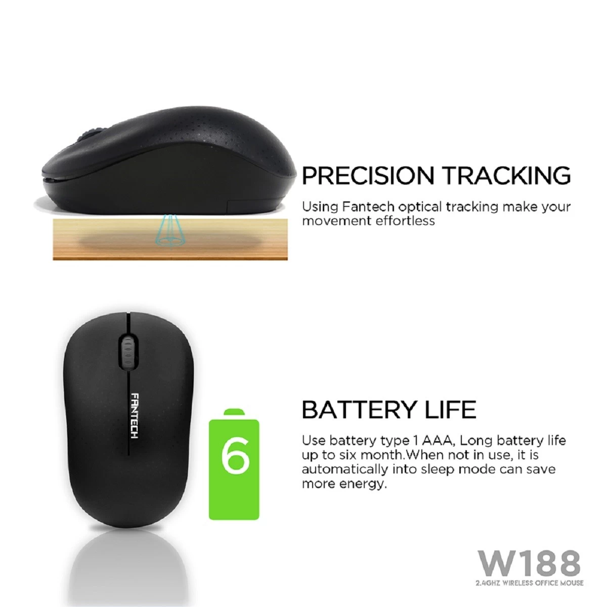 Fantech W188 Mouse in BD