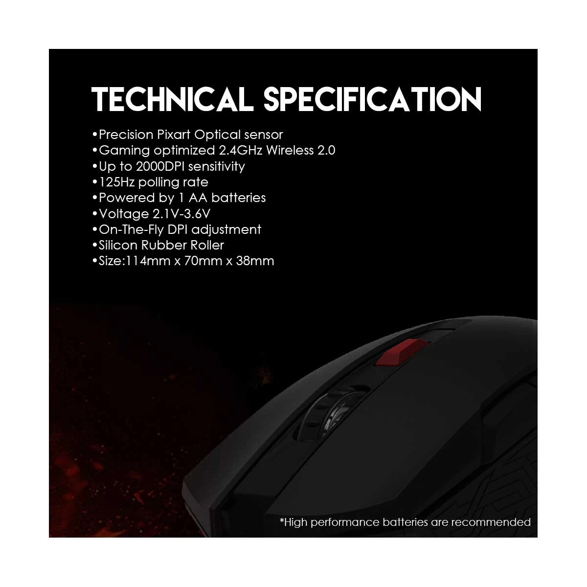 Fantech WG10 Mouse Price in Bangladesh