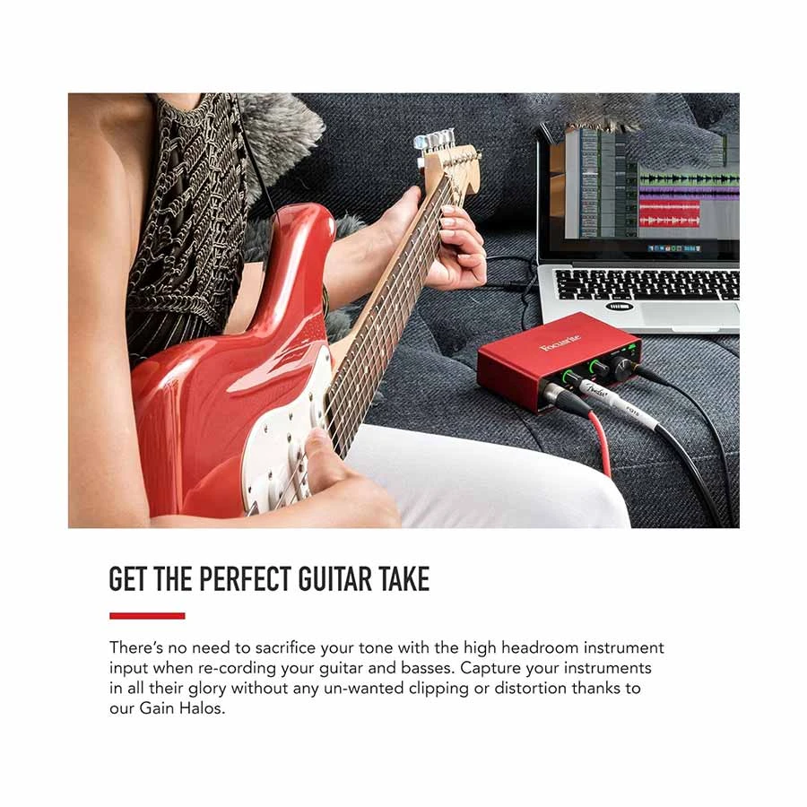 Focusrite Scarlett Solo Studio (3rd Gen) Amplifier in BD