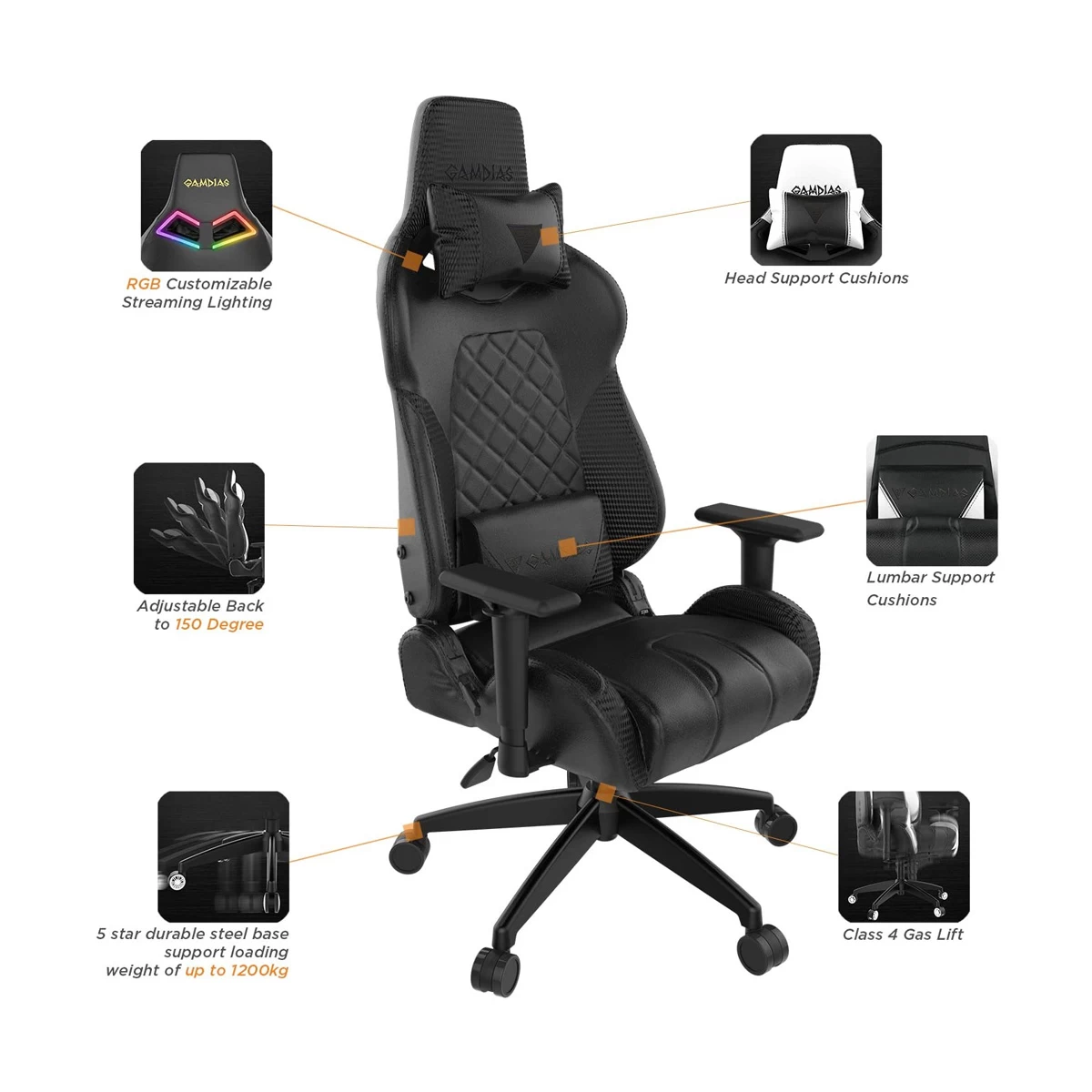 Gamdias Achilles E1 Gaming Chair in BD