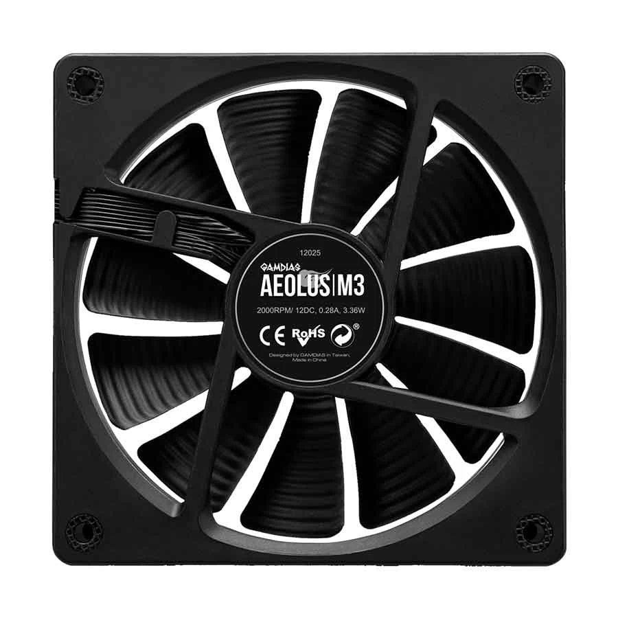 Gamdias AEOLUS M3-1201 Casing Fan in BD