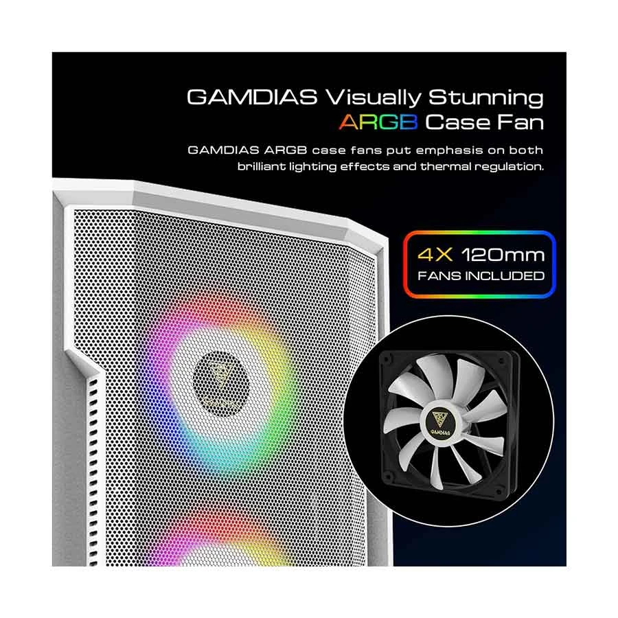 Gamdias Athena M6 Lite WH Casing in BD