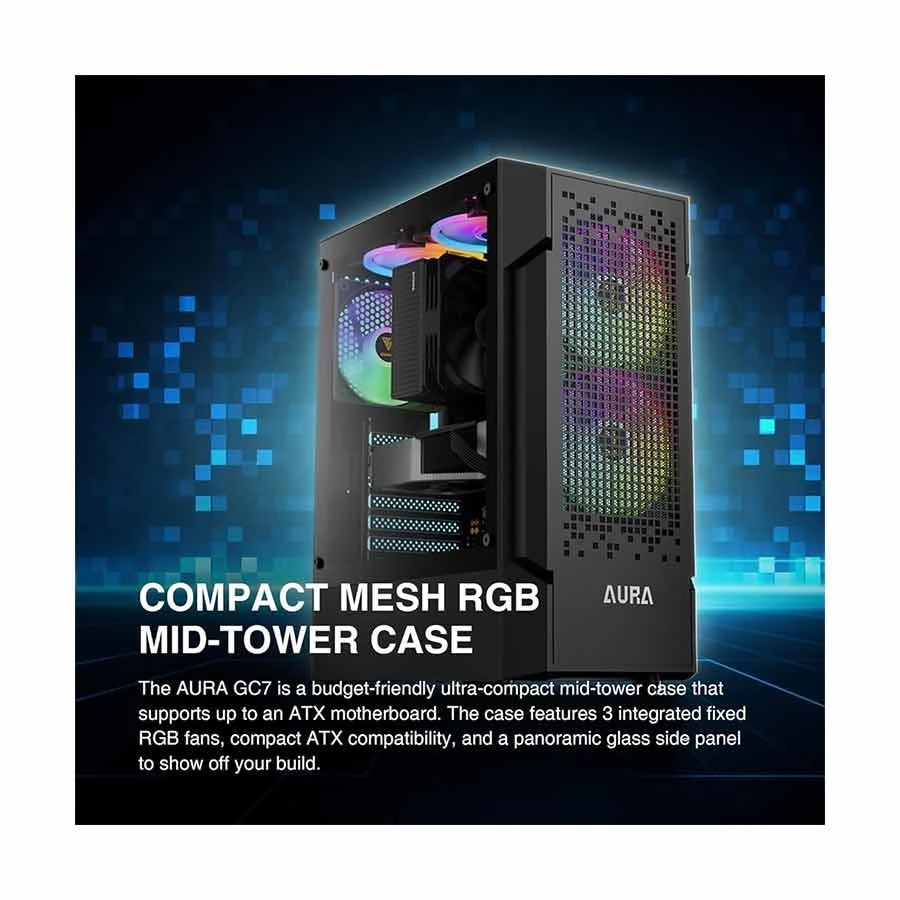 GAMDIAS Gamdias AURA GC7 RGB Gradient Mesh All Brands Price in Bangladesh