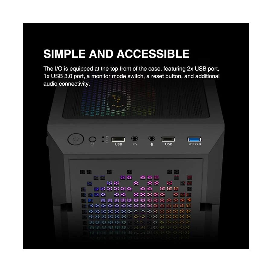 GAMDIAS Gamdias AURA GC7 RGB Gradient Mesh All Brands specifications