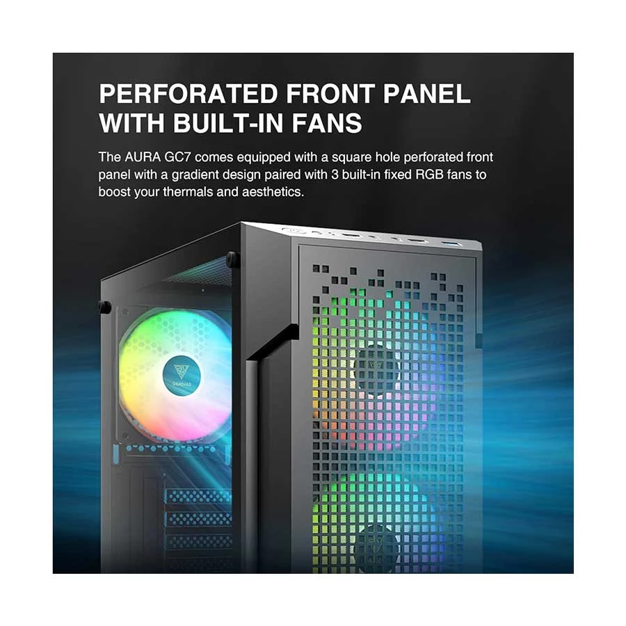 Gamdias AURA GC7 RGB Casing in BD
