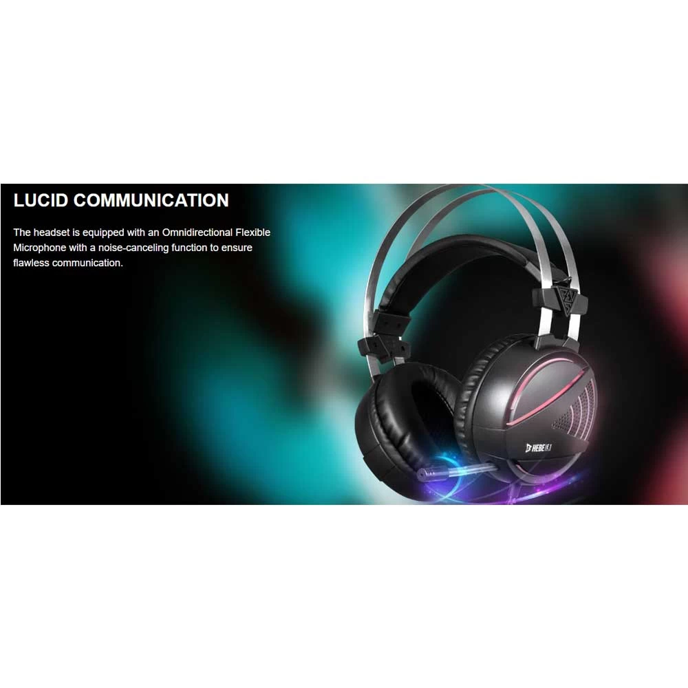Gamdias HEBE E1 RGB Headphone specifications