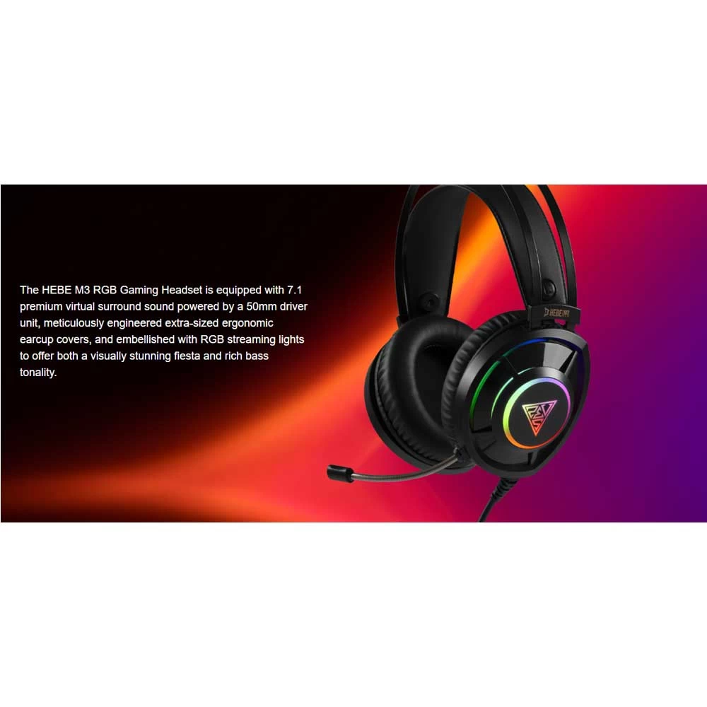 GAMDIAS Gamdias HEBE M3 RGB Headphone in BD