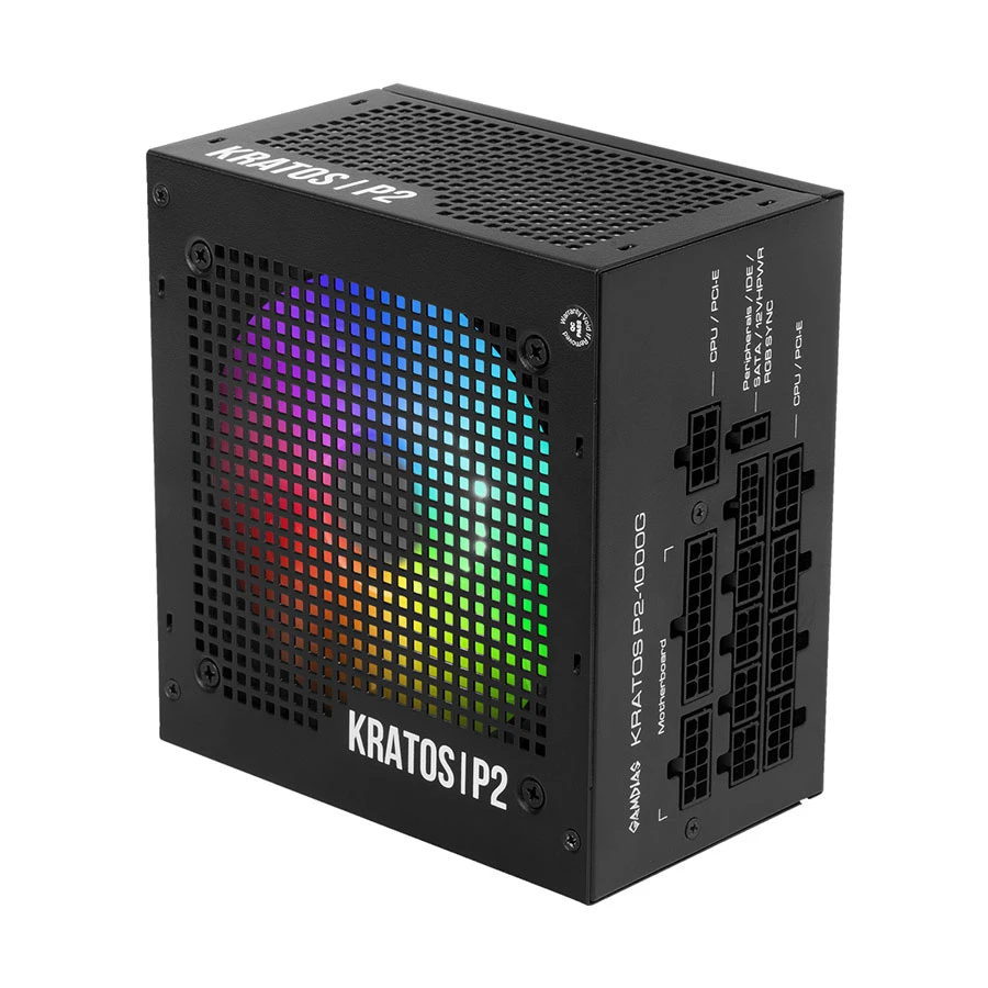 Gamdias KRATOS P2-1000G ARGB Power Supply specifications