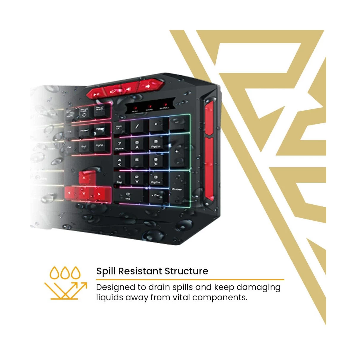 GAMDIAS Gamdias POSEIDON M2 Keyboard in BD