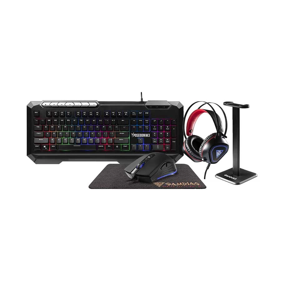 Gamdias POSEIDON M3 5-IN-1 COMBO Keyboard and Mouse Combo