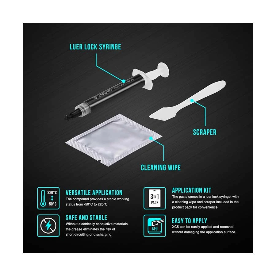 Gamdias XC5 Thermal Paste specifications