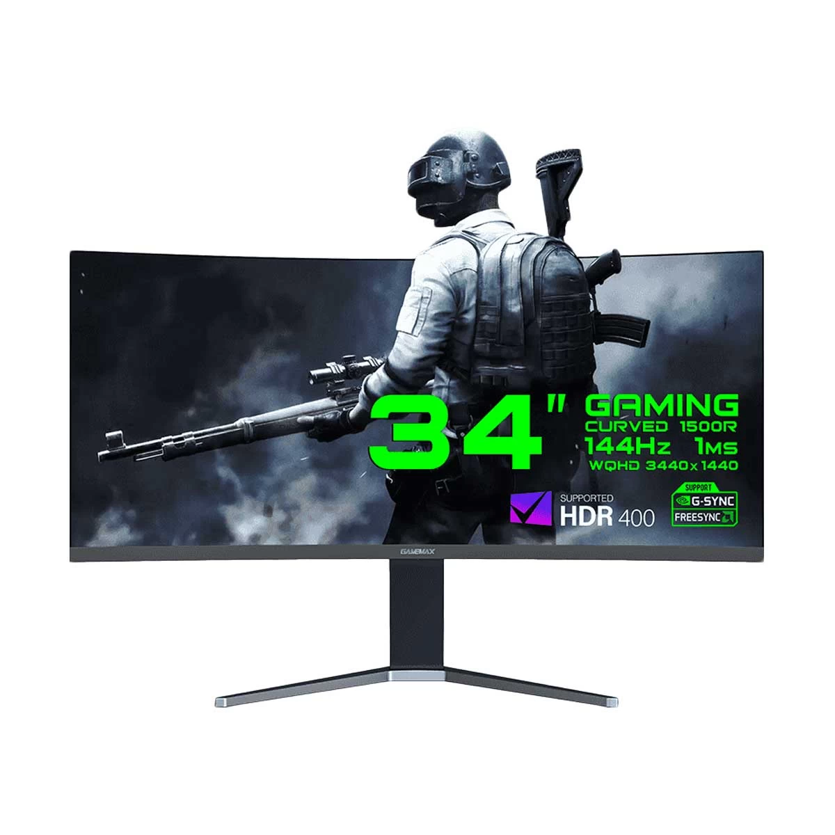 Gamemax GMX34CKXQ Gaming Monitor