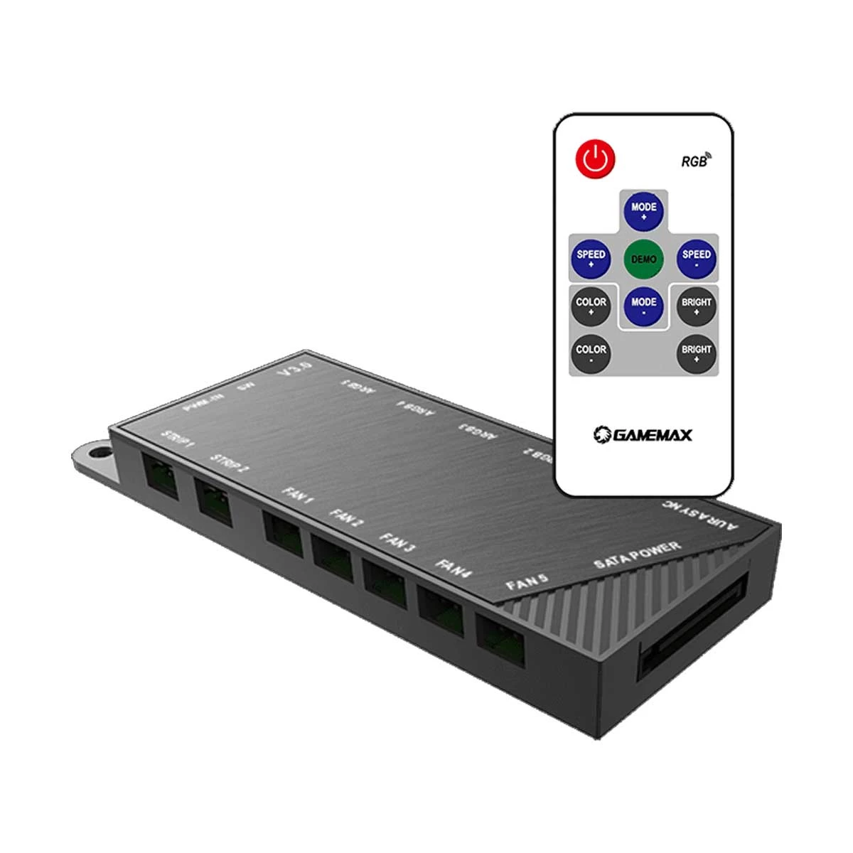 Gamemax Remote PWM+ARGB HUB Casing Accessories