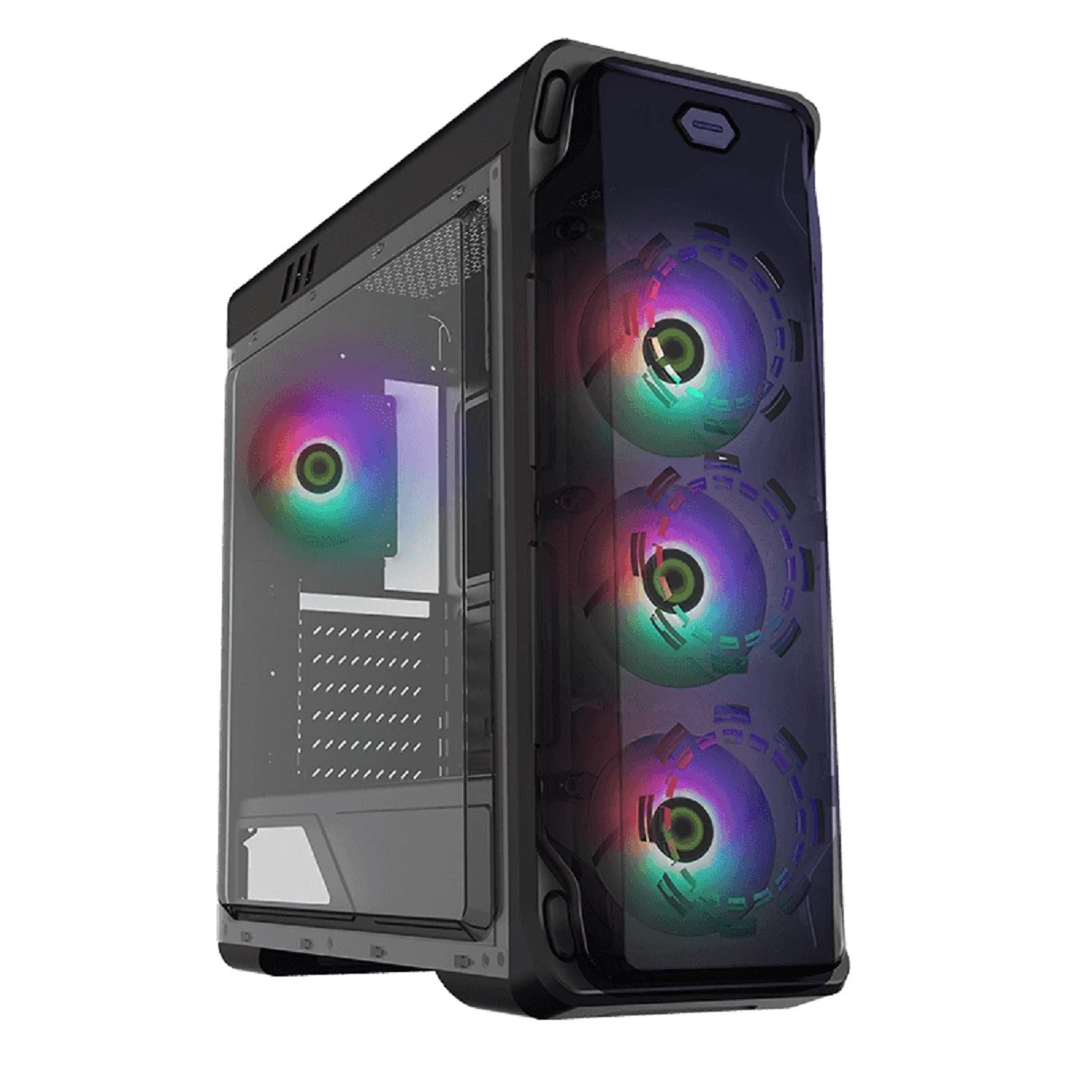 Gamemax StarLight Black-FRGB Casing