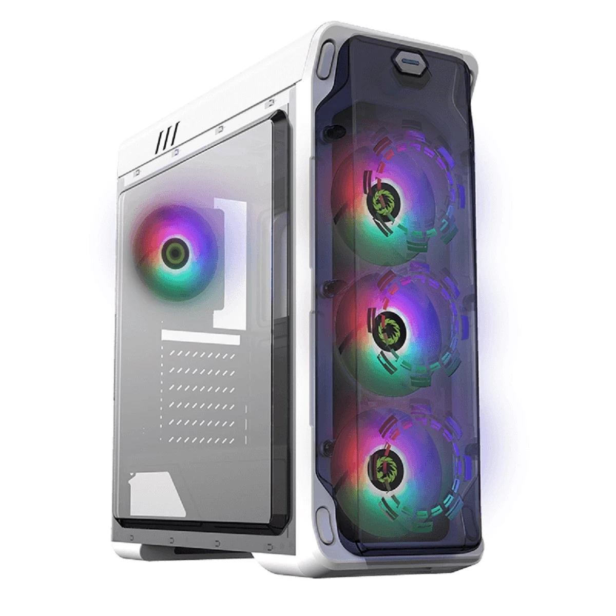 Gamemax StarLight White-FRGB Casing