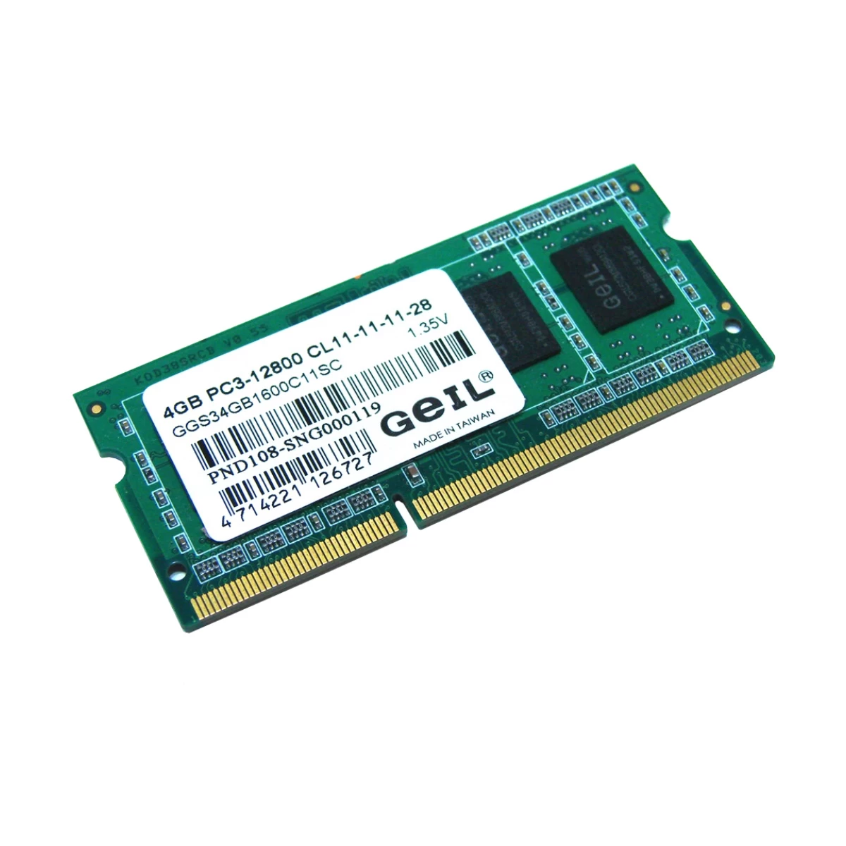 GeIL Green 4GB Laptop Ram