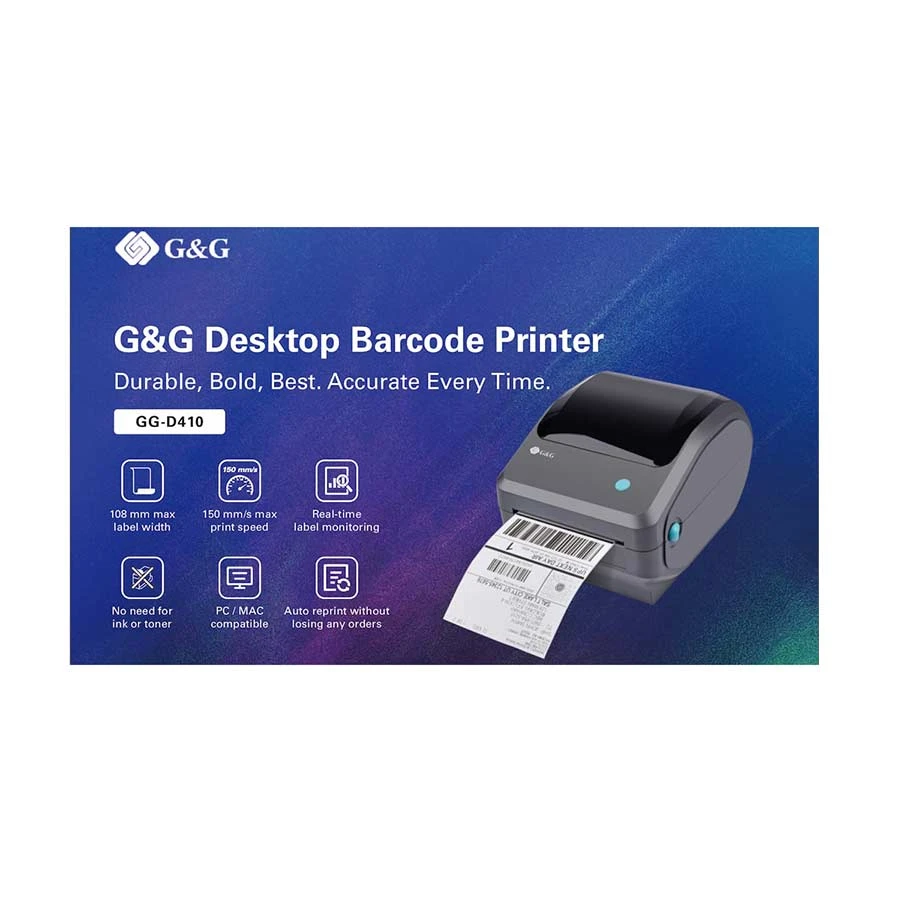 G&G D410U Label Printer Price in Bangladesh