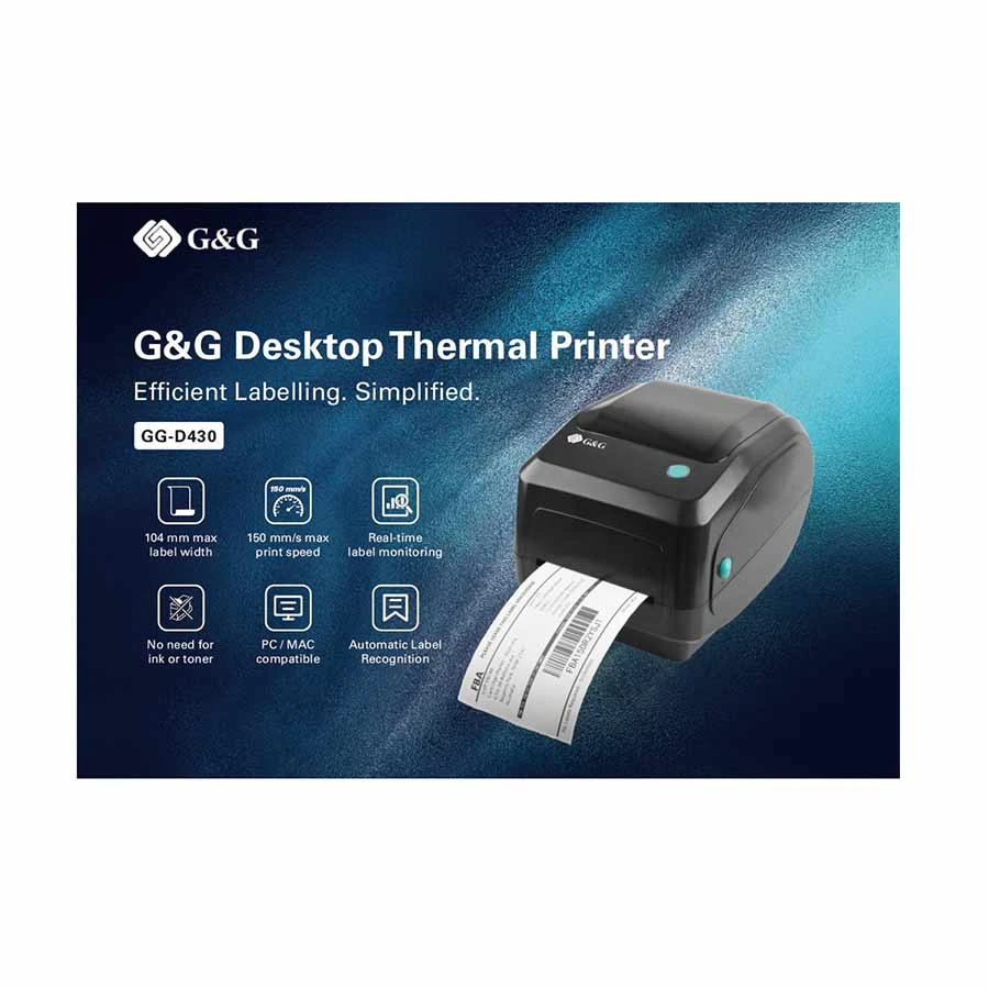 G&G TD430U Label Printer Price in Bangladesh