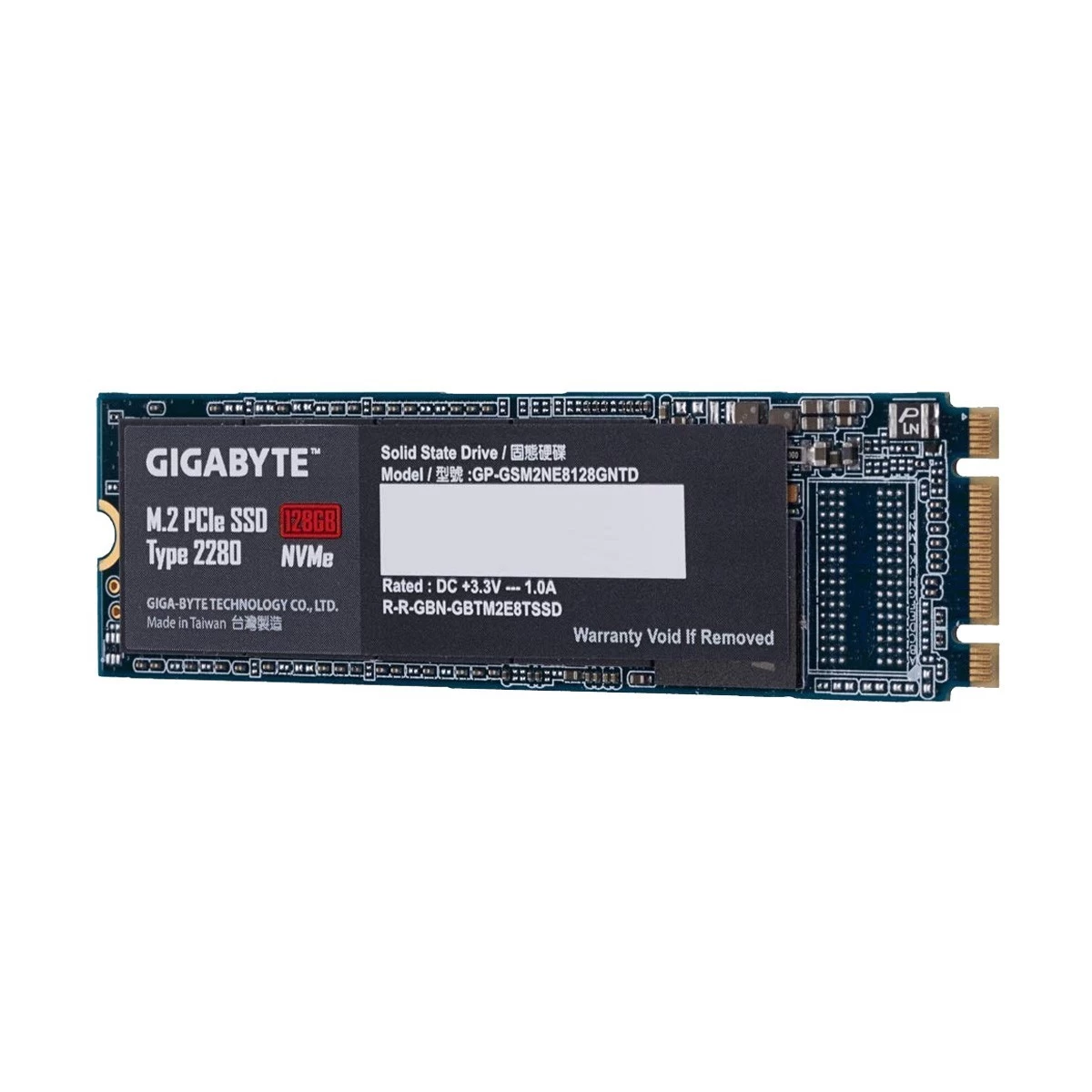 Gigabyte M.2 PCIe NVMe Internal SSD in BD