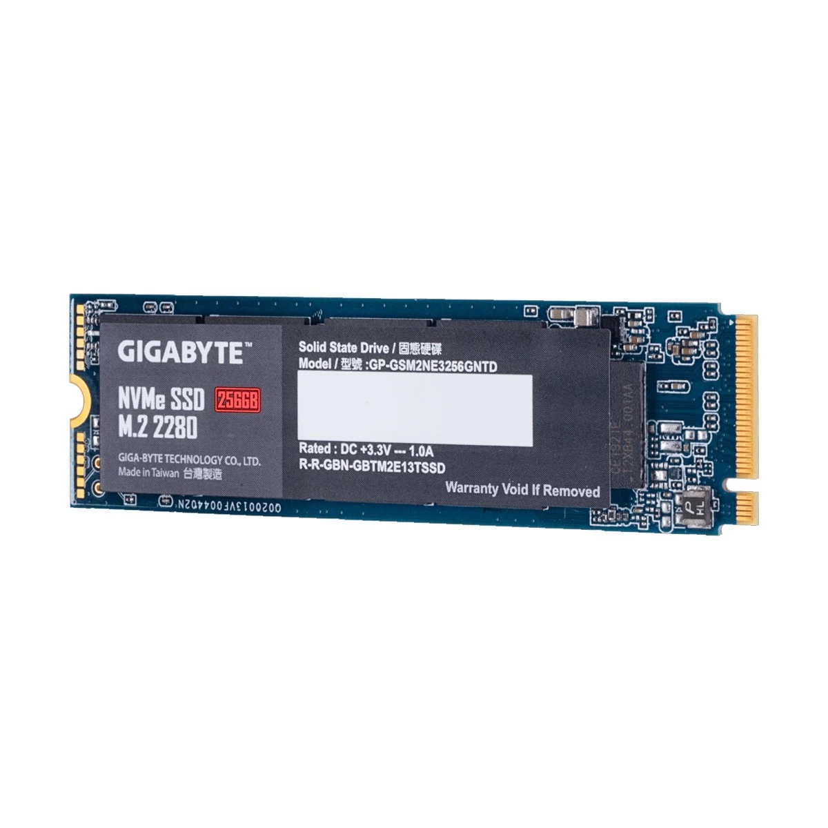 Gigabyte M.2 PCIe NVMe Internal SSD in BD