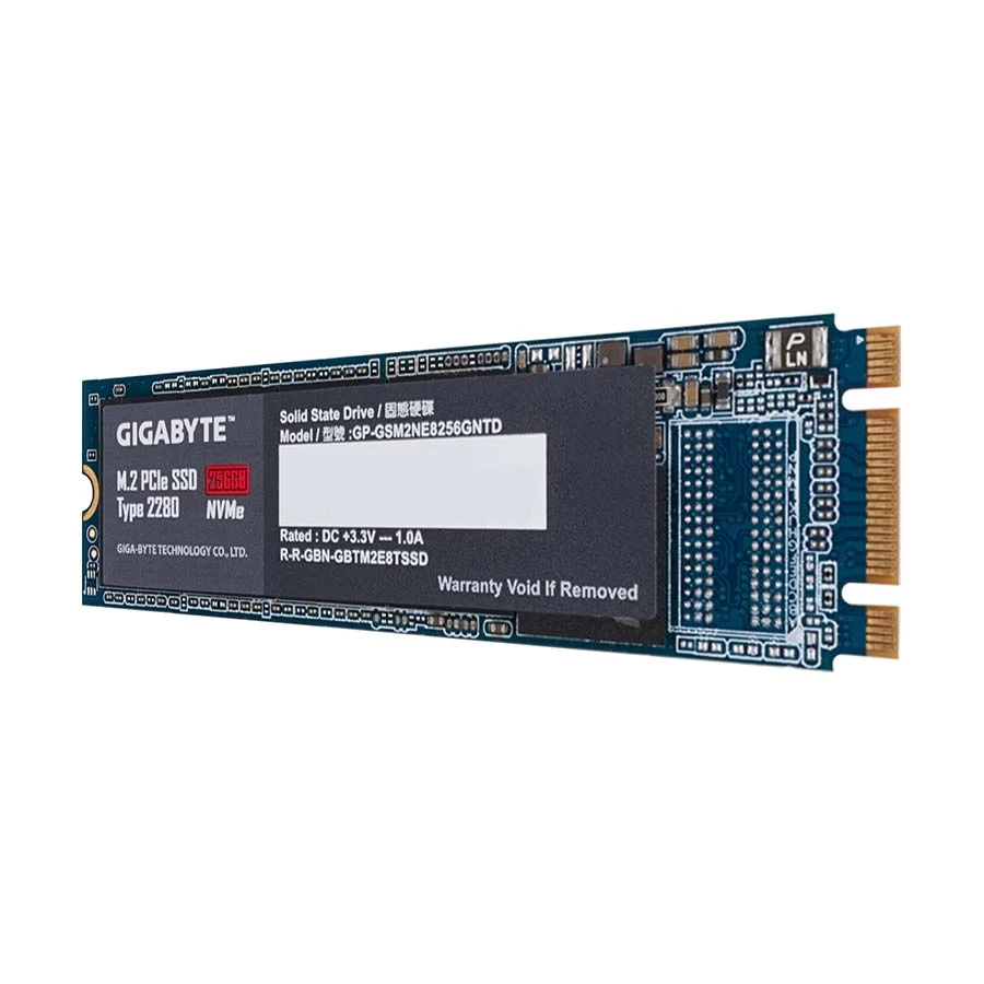 Gigabyte M.2 PCIe NVMe Internal SSD in BD