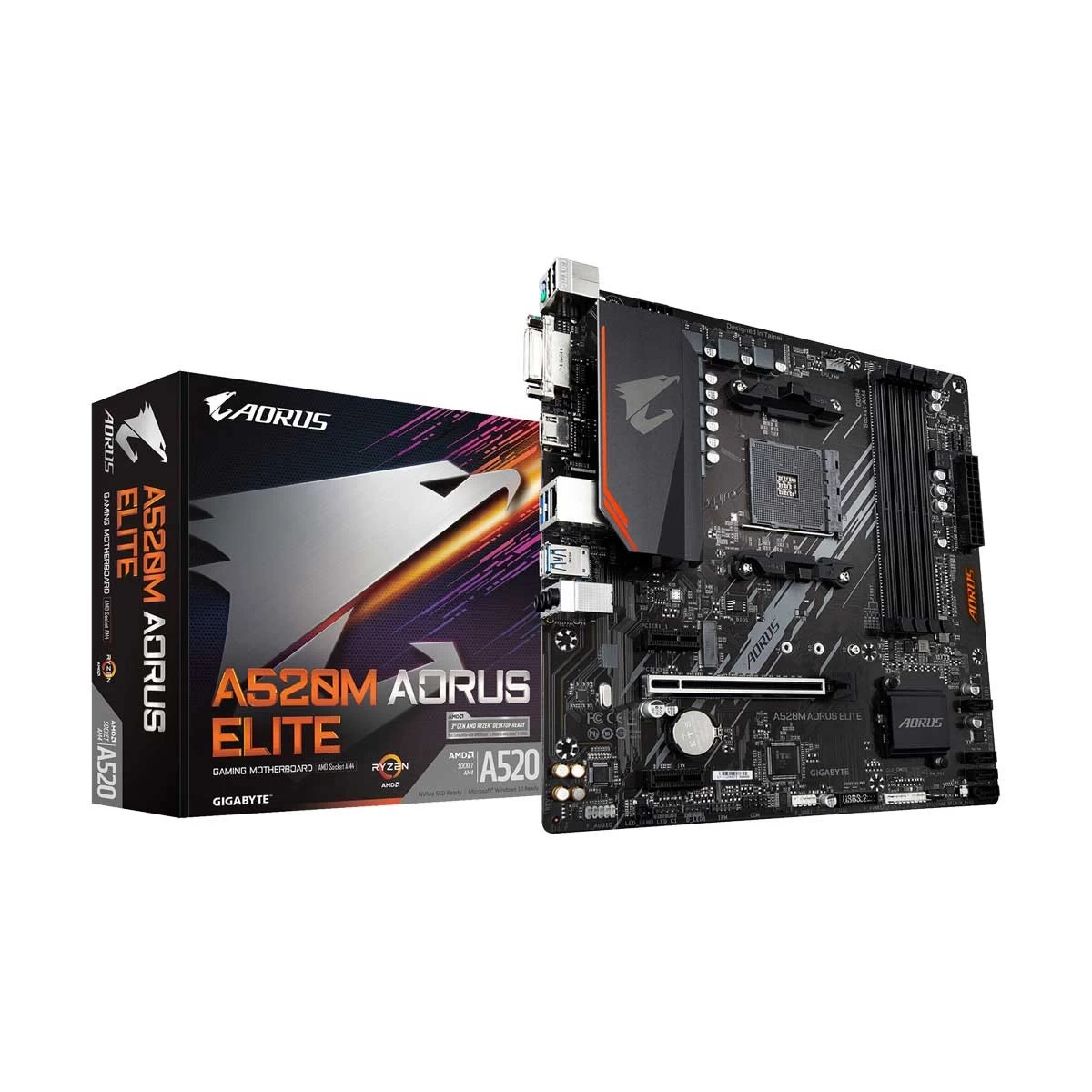 Gigabyte A520M AORUS ELITE Motherboard