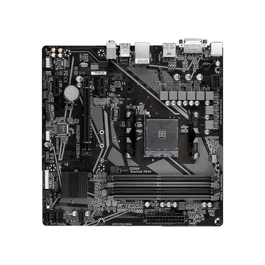 Gigabyte A520M DS3H (Wi-Fi 6E) Motherboard