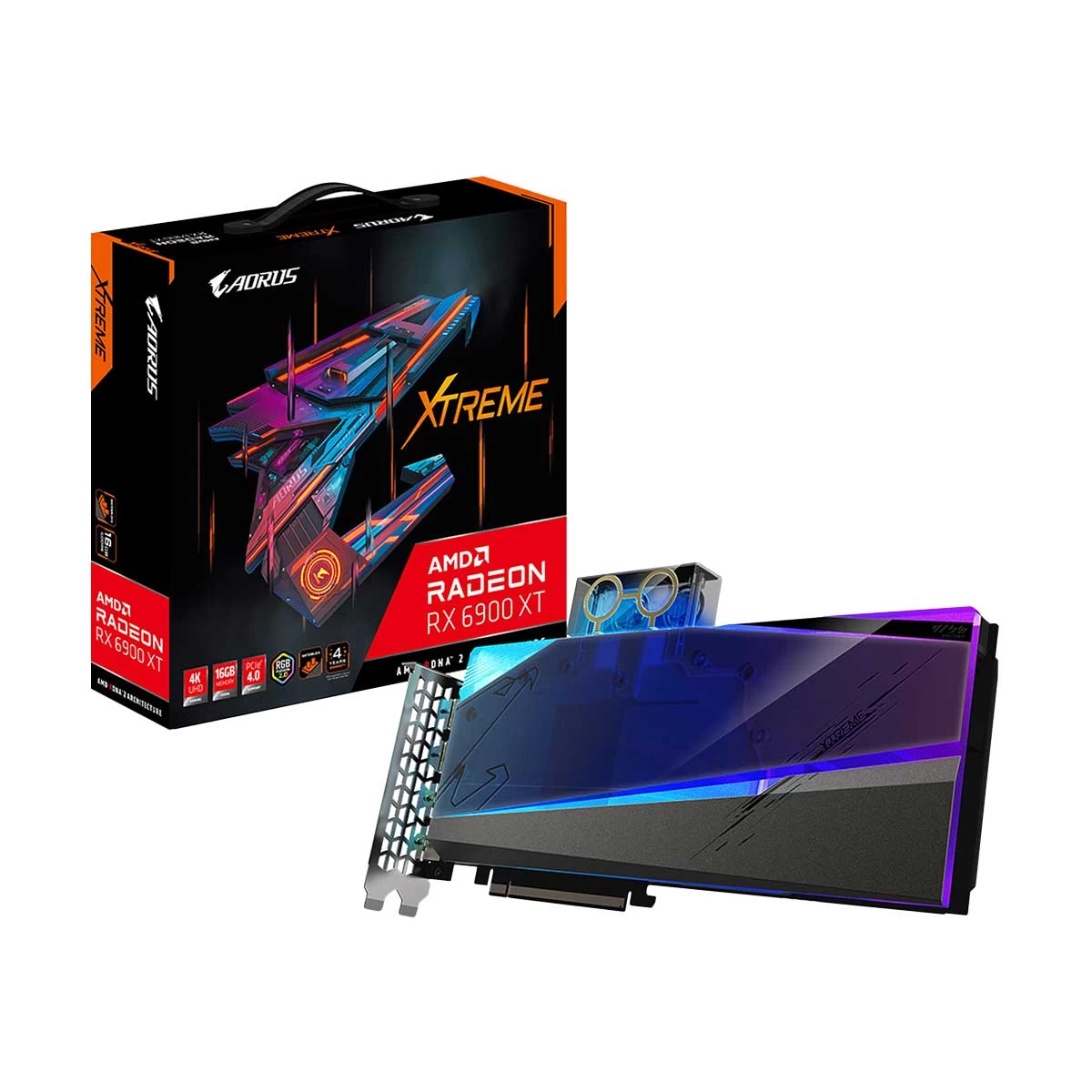 Gigabyte AORUS Radeon RX 6900 XT XTREME WATERFORCE WB G16 Graphics Card