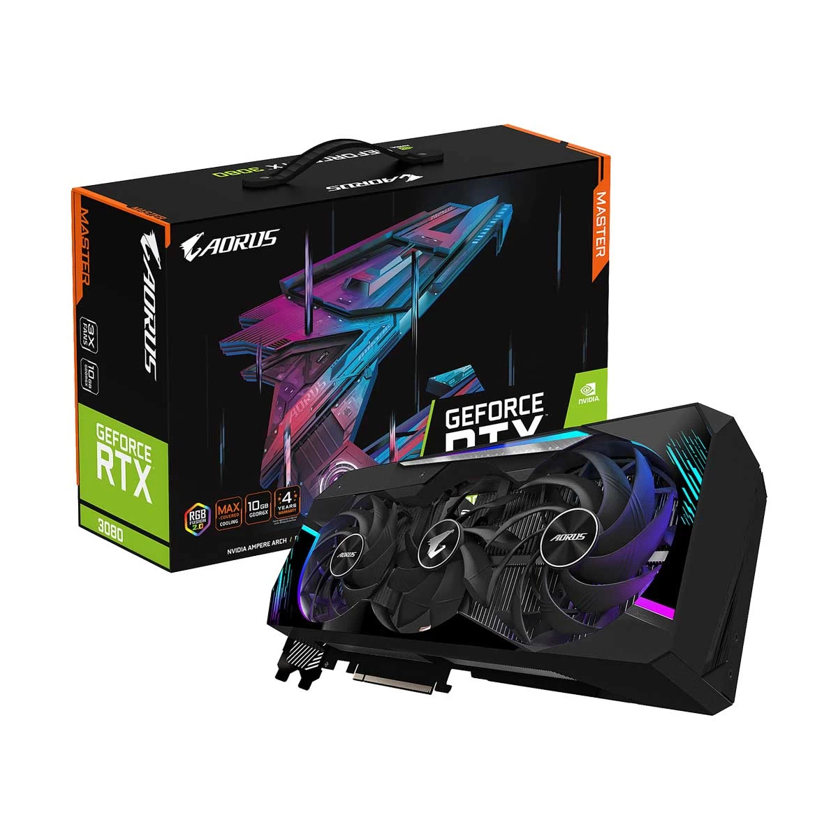 Gigabyte AORUS GeForce RTX 3080 MASTER 10G Graphics Card
