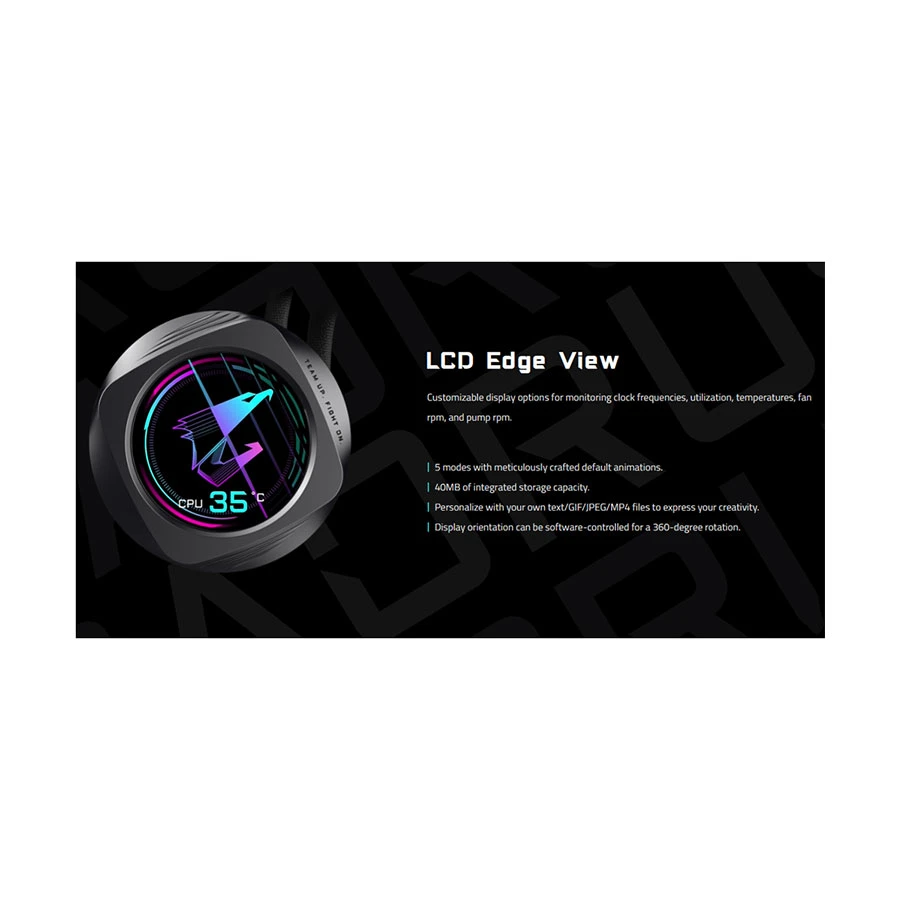 Gigabyte AORUS WATERFORCE X II 360 CPU Cooler Price in BD