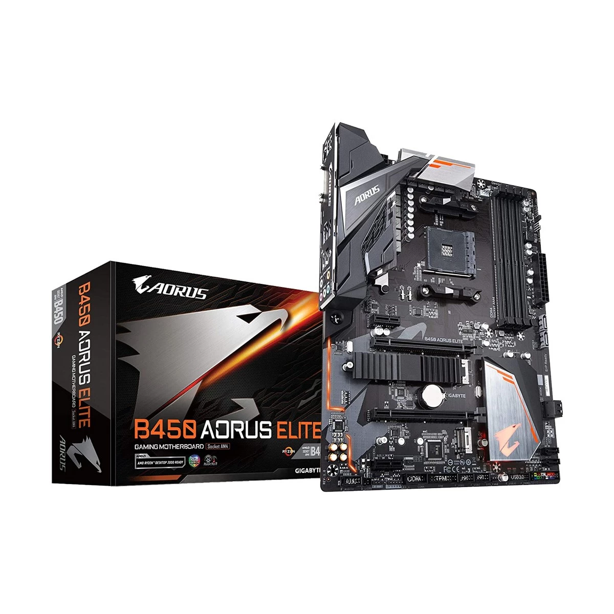 Gigabyte B450 AORUS Elite Motherboard