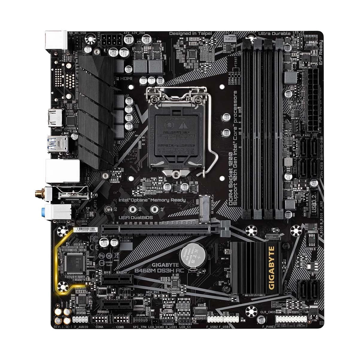 Gigabyte B460M DS3H AC Motherboard in BD