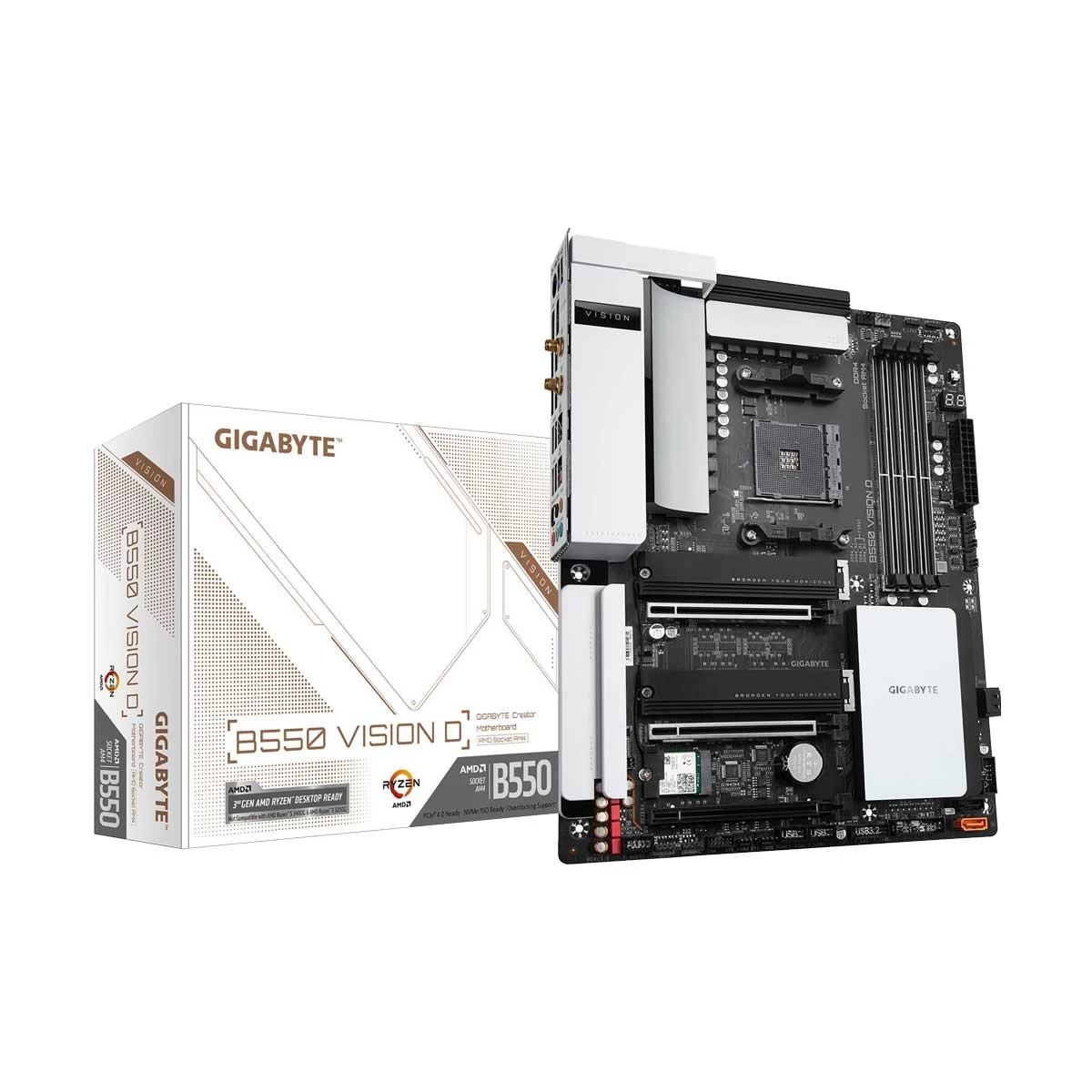Gigabyte B550 VISION D Motherboard